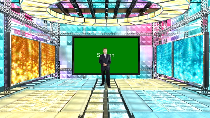 Fantasy Performance Stage Virtual Set